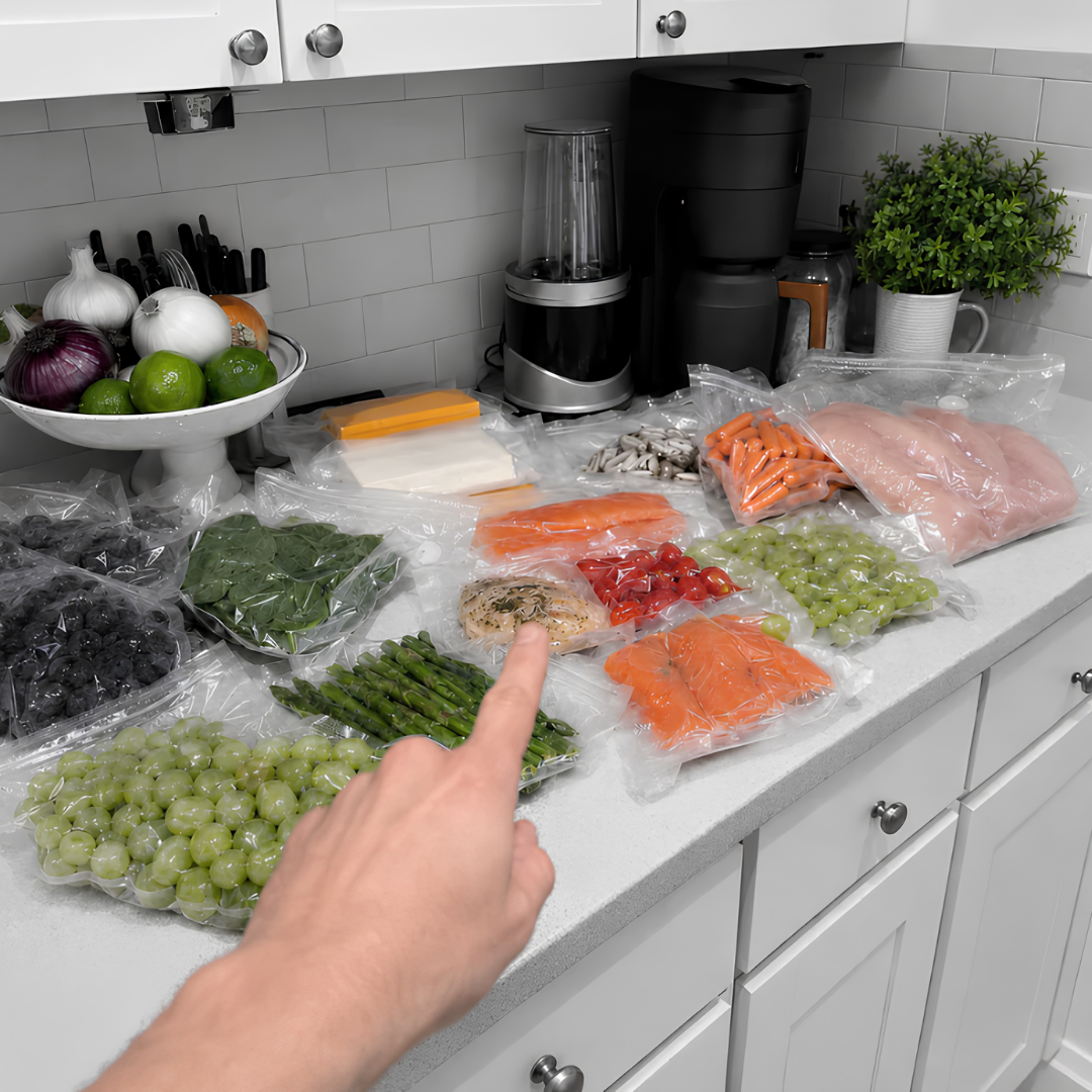 Sellador al vacío: Cocina una vez, organiza toda tu semana