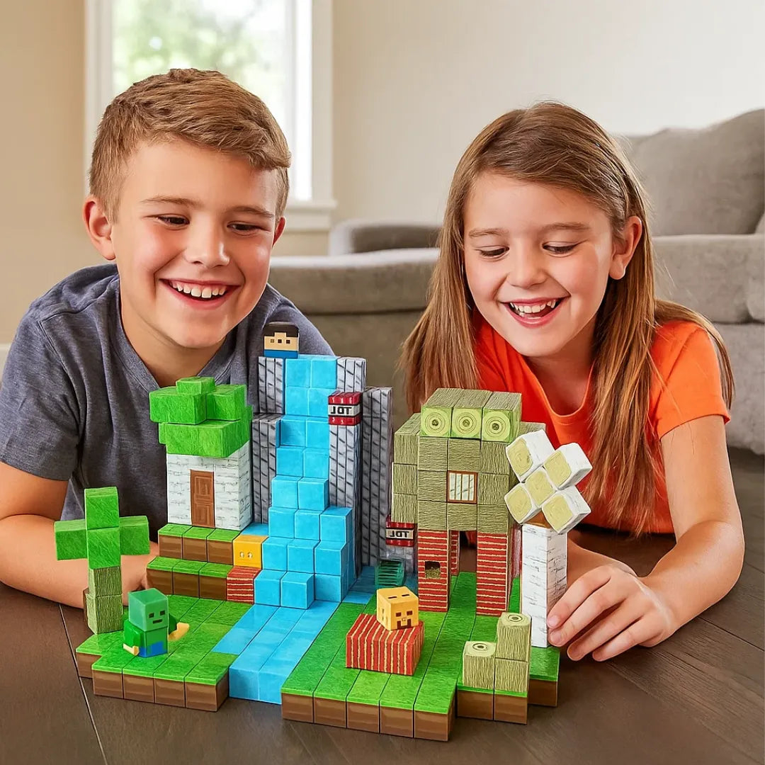 MagnetCraft - Set de Construcción Magnéticos