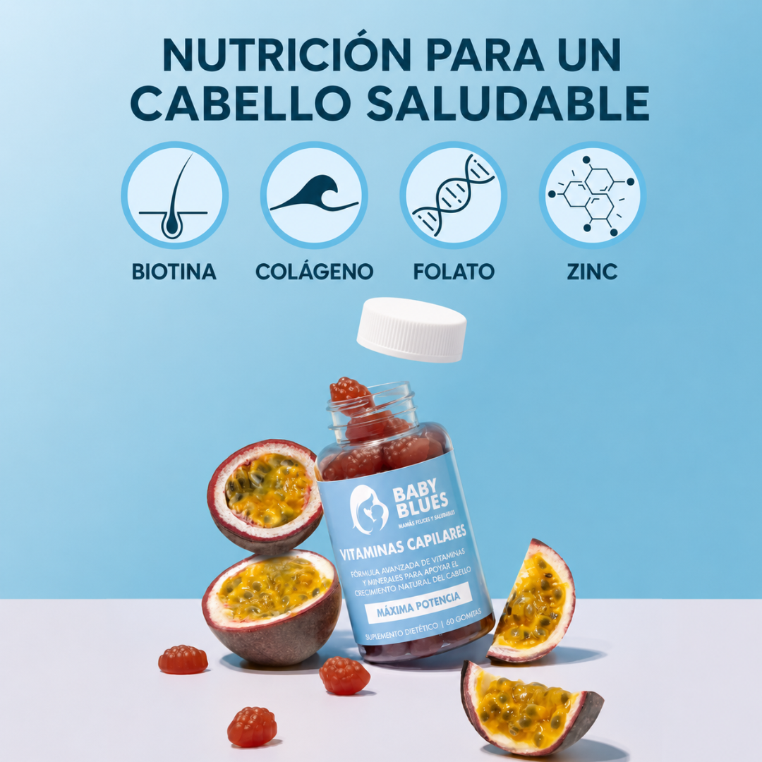 BABY BLUES VITAMINS: Tu cabello también está viviendo el posparto