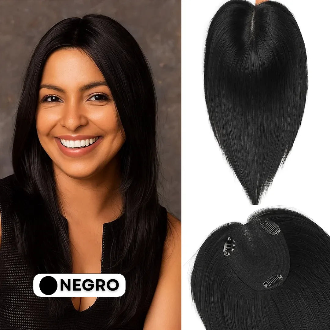 Topper de Cabello 100% Humano