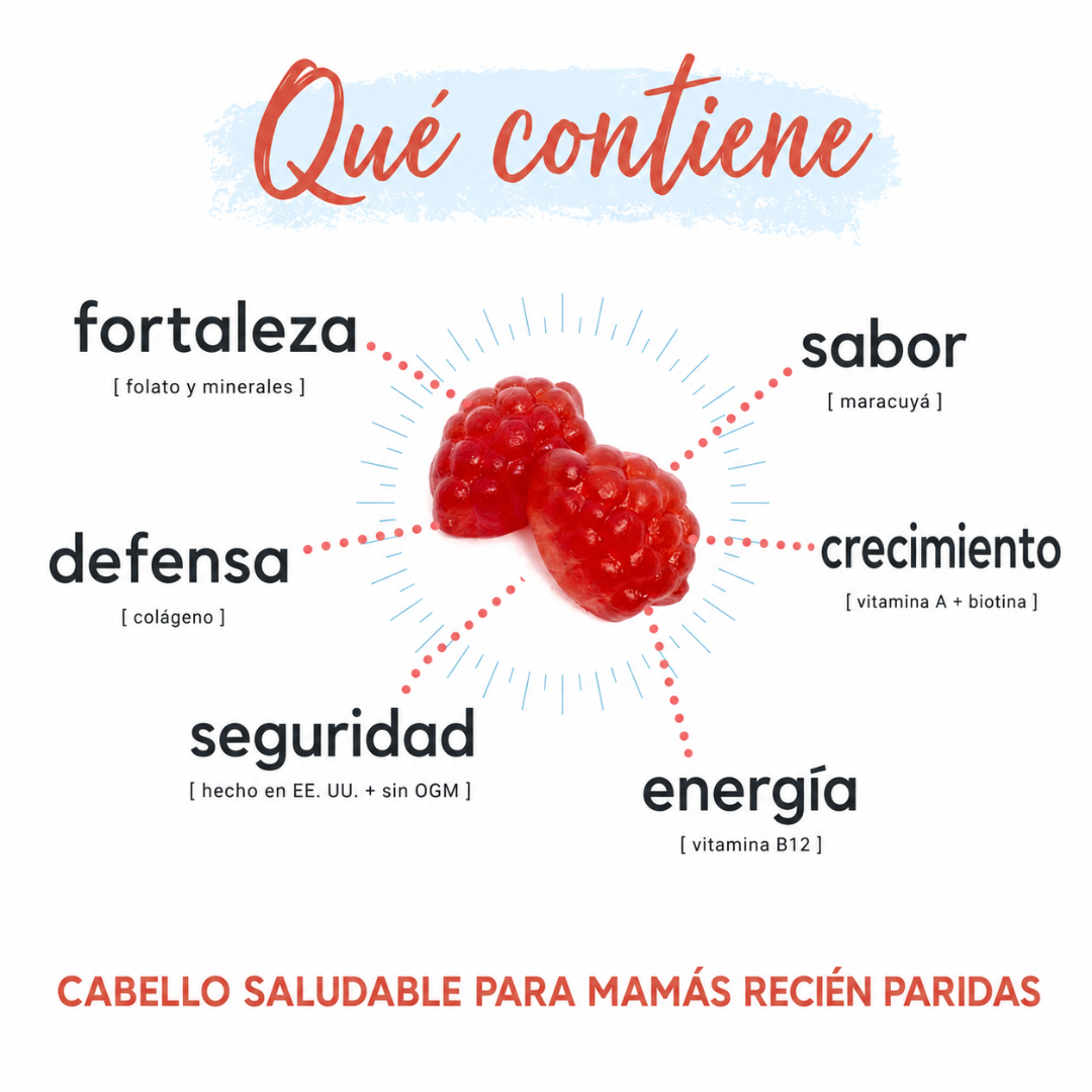 BABY BLUES VITAMINS: Tu cabello también está viviendo el posparto