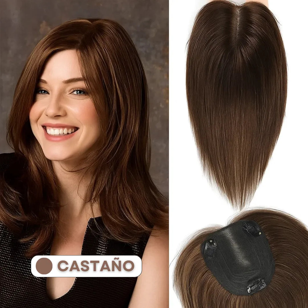 Topper de Cabello 100% Humano