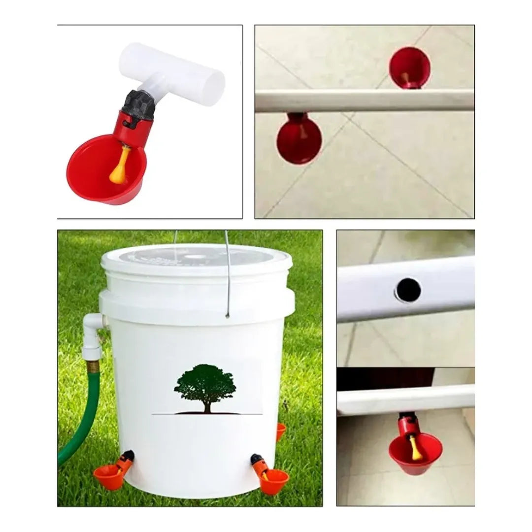 Agua Siempre Lista: Bebedero con niple para Aves