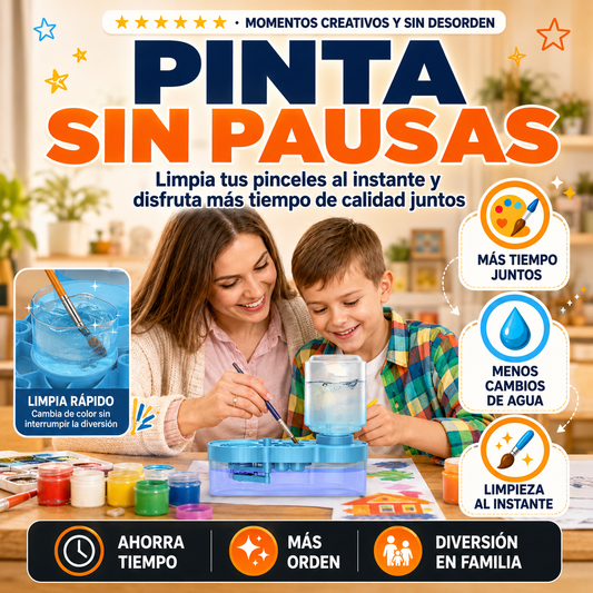 LIMPIADOR AUTOMATICO DE PINCELES