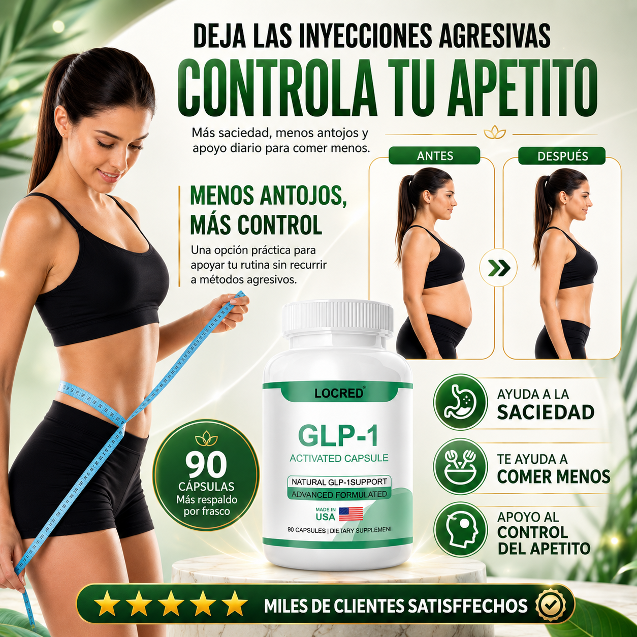 GLP-Activate - la hormona de la saciedad ahora en capsulas
