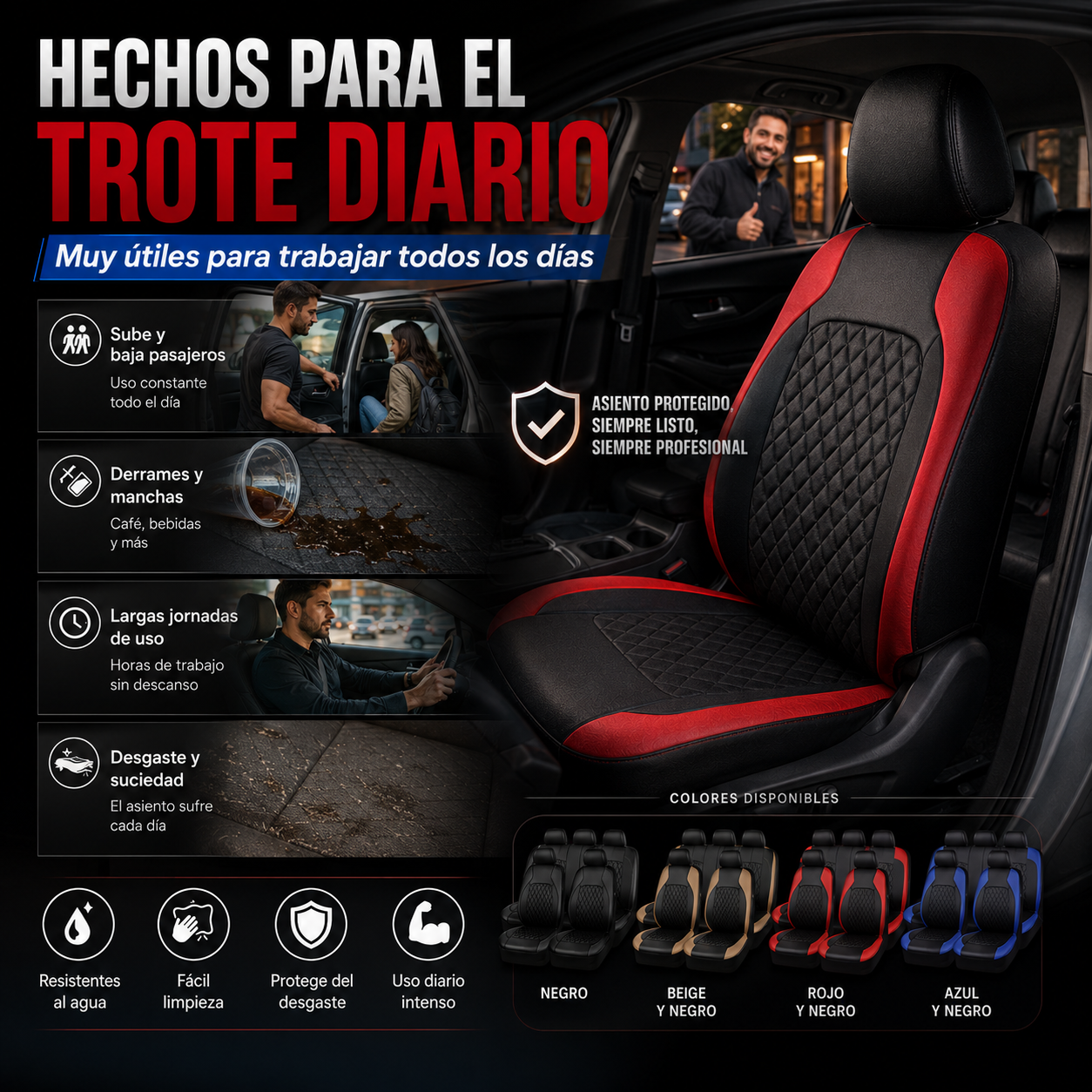 SET FORROS X5: Tu carro también vende tu servicio
