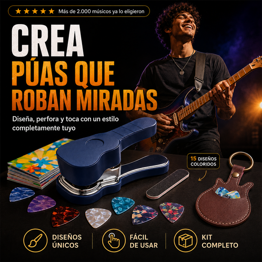 Kit Creador de Púas: Tu música, tu estilo