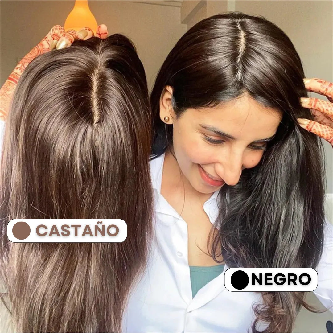 Topper de Cabello 100% Humano