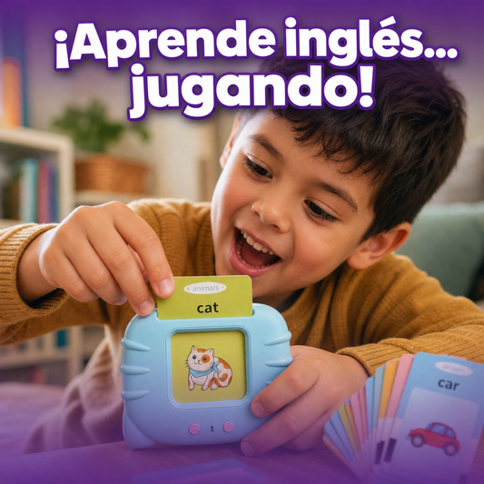 Juego de cartas parlantes en inglés