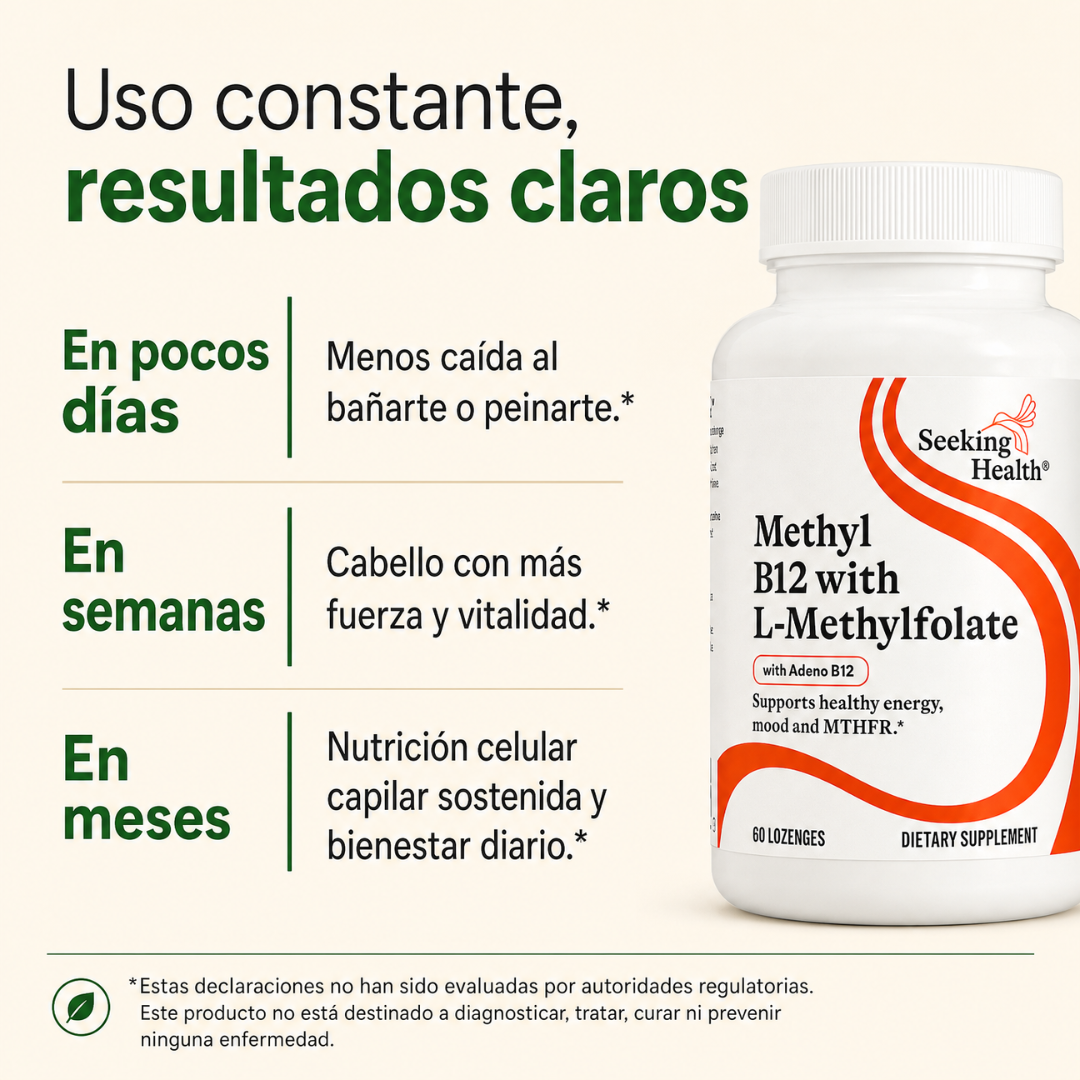 Methyl B12 with L-Methylfolate- La fórmula para la regeneración celular