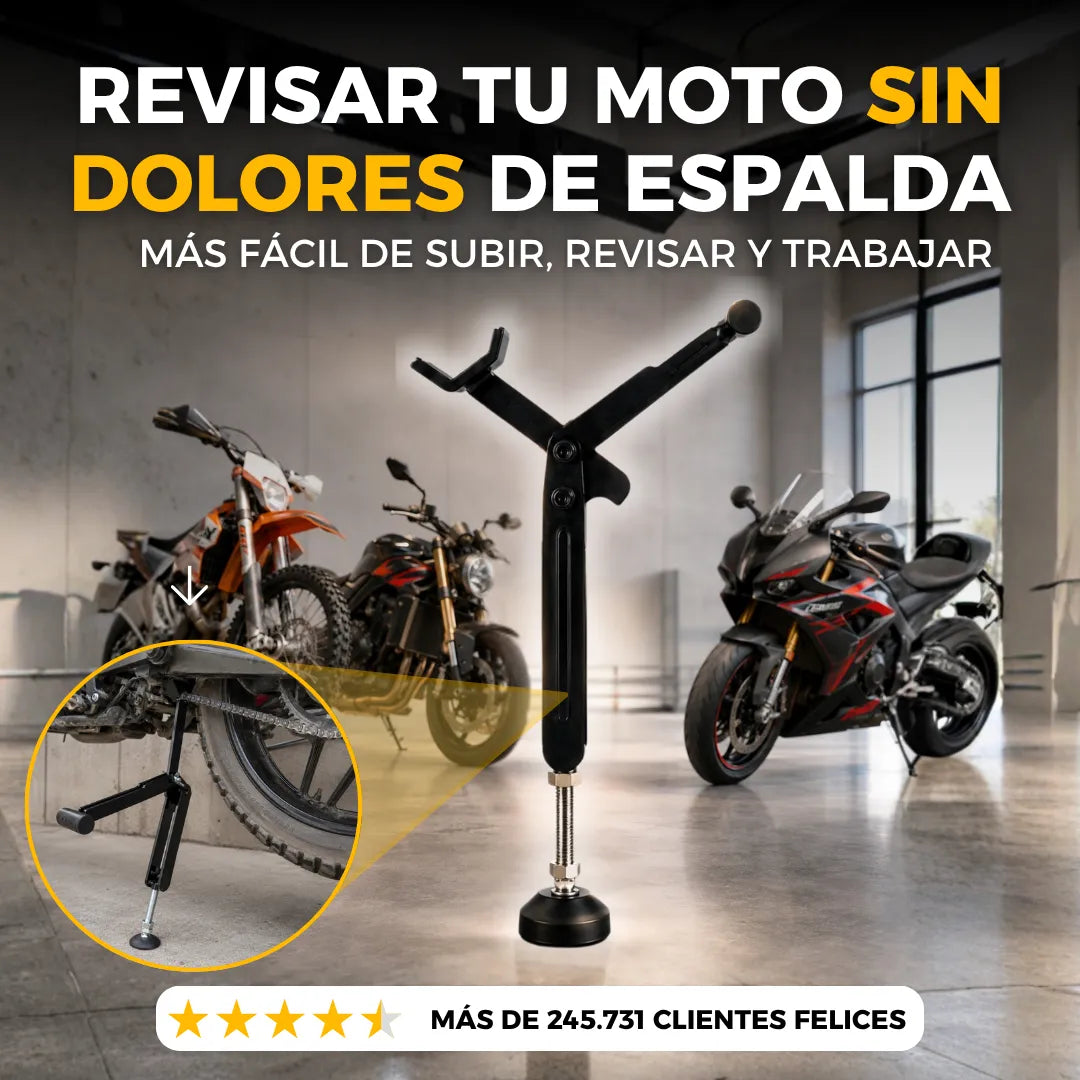 Soporte Elevador Para Moto Plegable