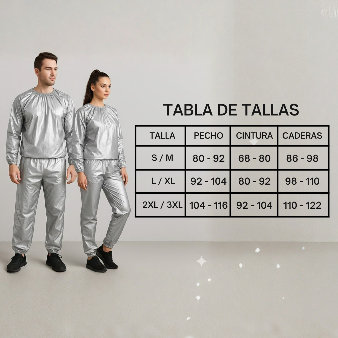 Traje quema grasa - triplica la sudoración