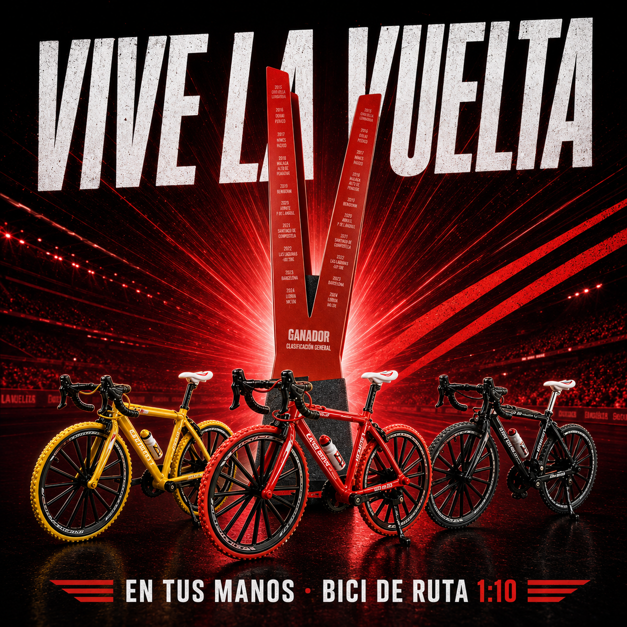 Bicicletas de RUTA coleccionables - La Vuelta a España 2026